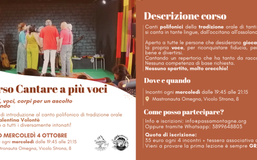 Cantare a più voci - Omegna (VB)